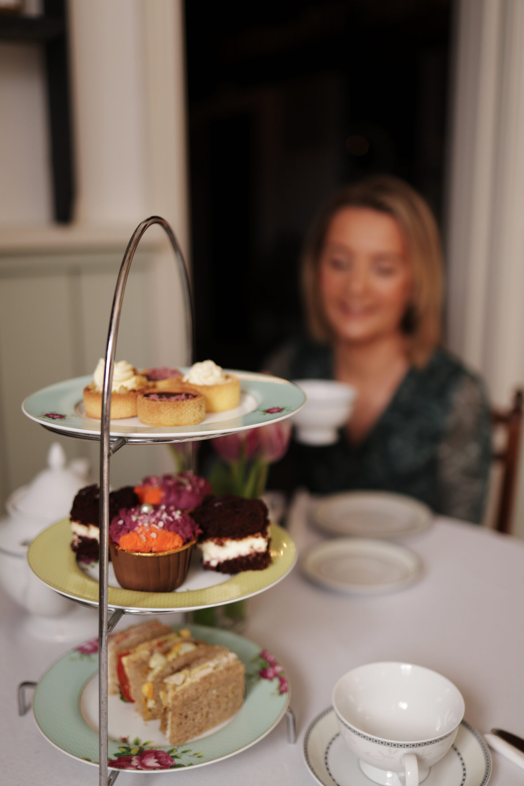Afternoon Tea at Glamorous Cakes at Broadlough Tasting Rooms in Wicklow