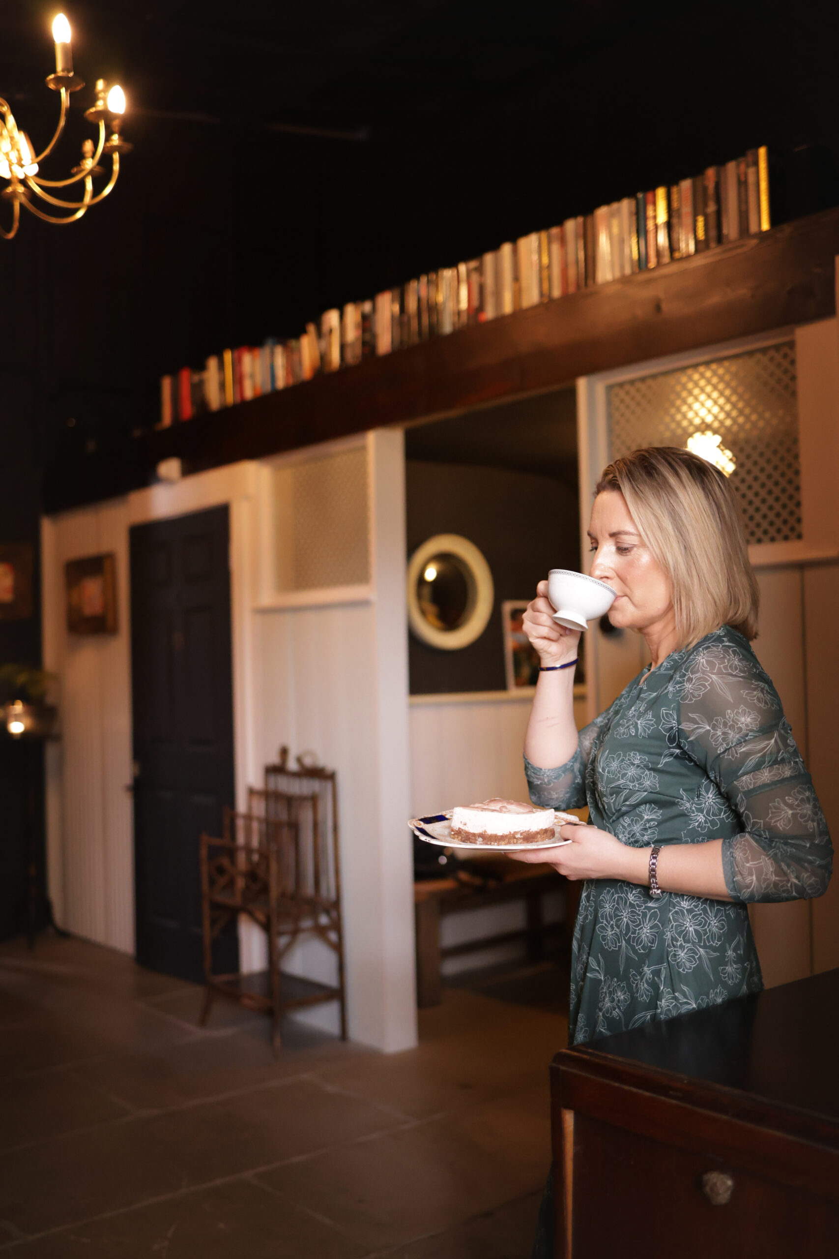 The business owner Gosia Kopieniak at Glamorous Cakes at Broadlough Tasting Rooms in Wicklow