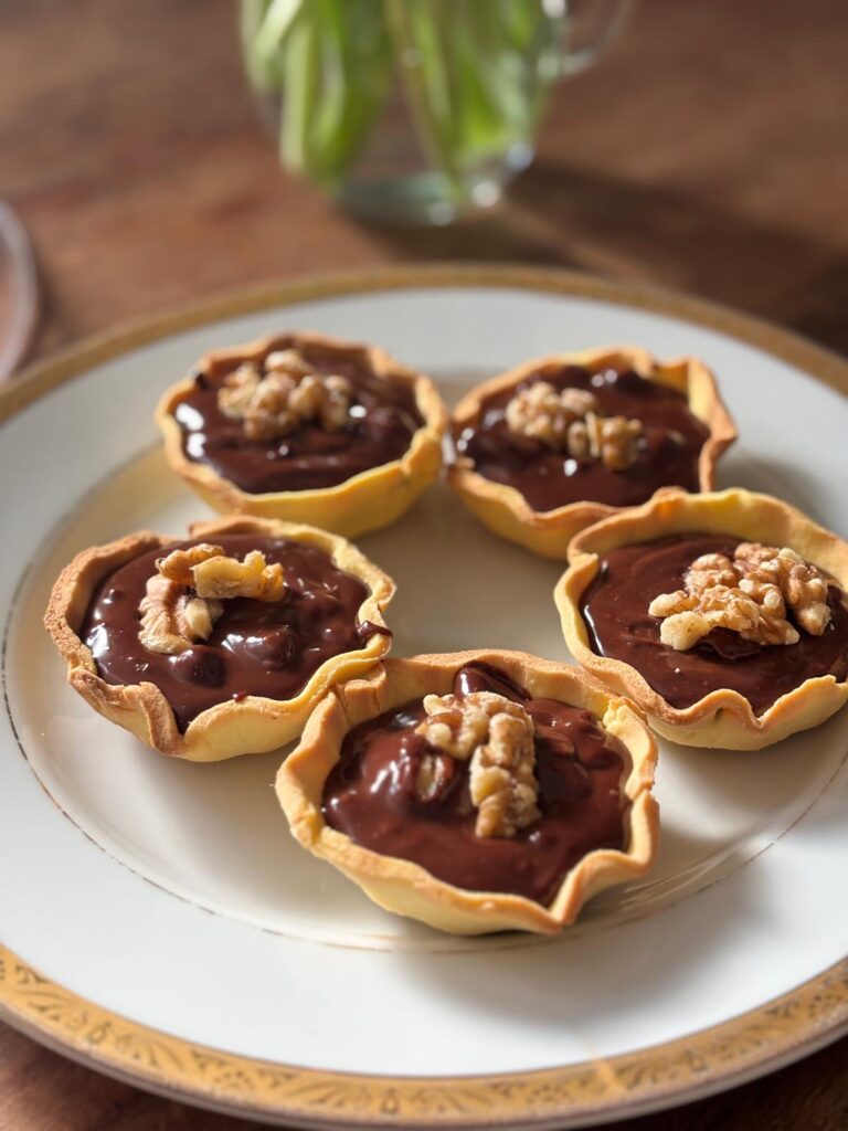 Home made Chocolate Genache Tart at Glamorous Cakes