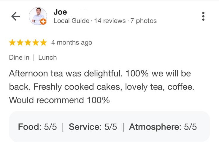 Service review of Glamorous Cakes