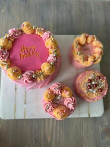 Occasional cakes from Glamorous Cakes like the birthday cake