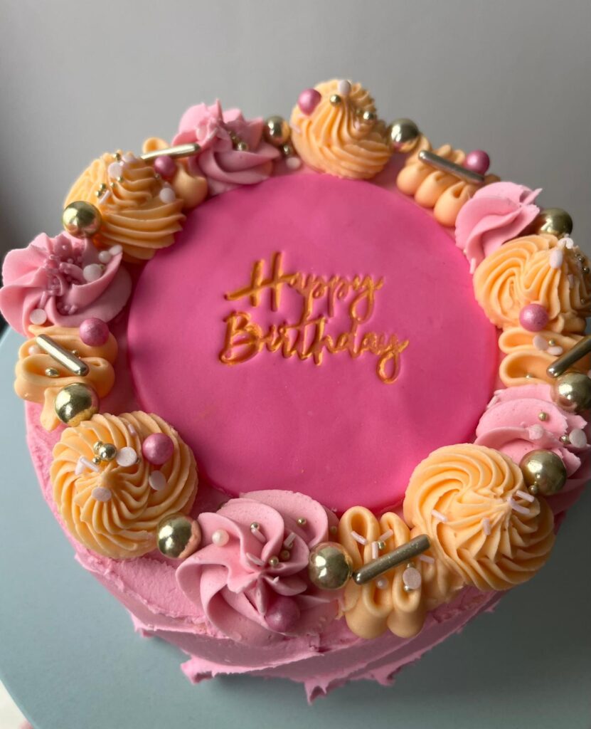 Occasional cakes from Glamorous Cakes like the birthday cake